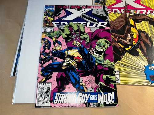 4 Lot of X-Factor 1992 Marvel Comic Books - 74, 75, 76, 77 - Picture 4 of 6