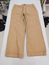 Social Standard by Sanctuary Ladies Juliet Twill Crop Pant Size 4 Tan AM9