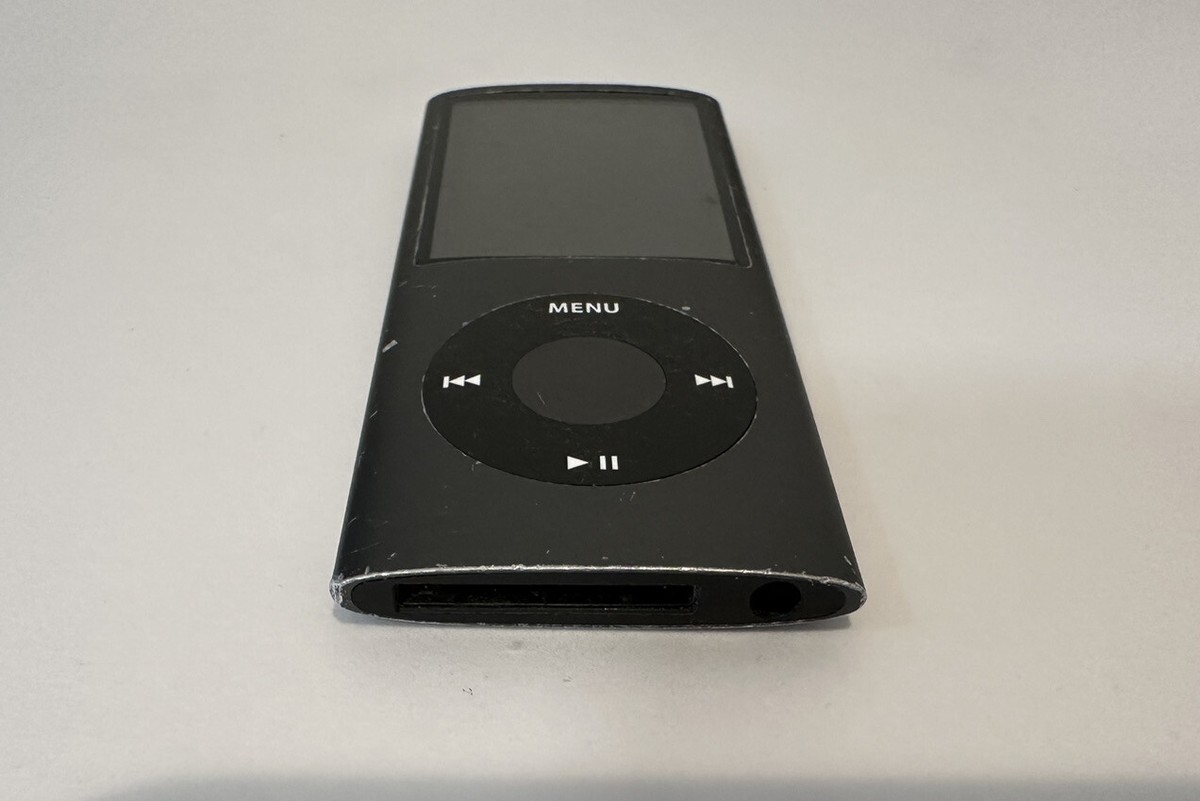 Apple iPod nano 4th Generation Black (16 GB) Works Great | eBay