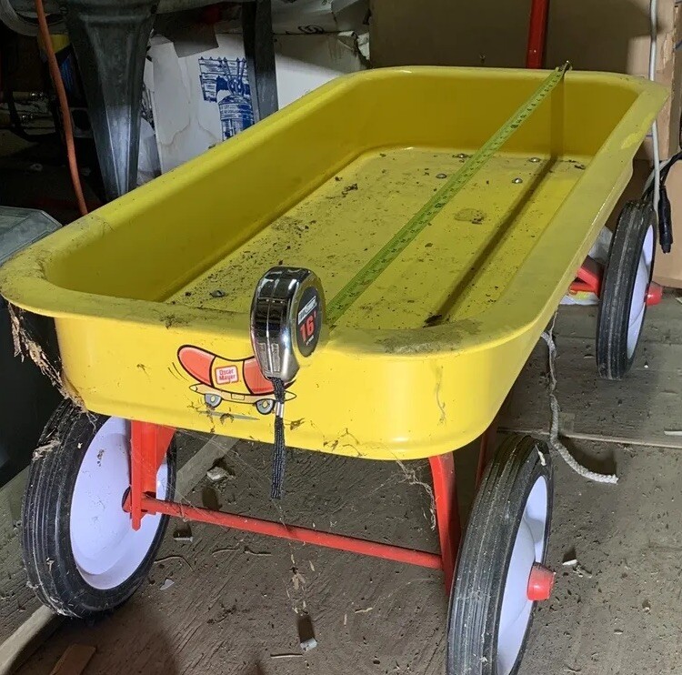 Rare Radioflyer Wagon Oscar Meyer Promotional, Coming Out Of