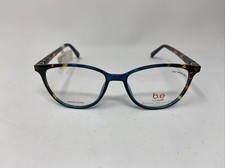 BIO EYES EYEWEAR IRIS BE46 LIGHT BLUE TORTOISE 52/16/140 FLEX HINGE HG68