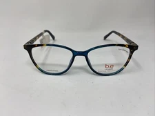 BIO EYES EYEWEAR IRIS BE46 LIGHT BLUE TORTOISE 52/16/140 FLEX HINGE HG68