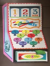 ANCIEN ALBUM DE COLORIAGES VINTAGE ÉDITIONS LITO FORME CAISSE ENREGISTREUSE