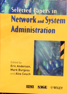 Selected Papers in Network Administration by Anderson HC 1st Ed BRAND NEW