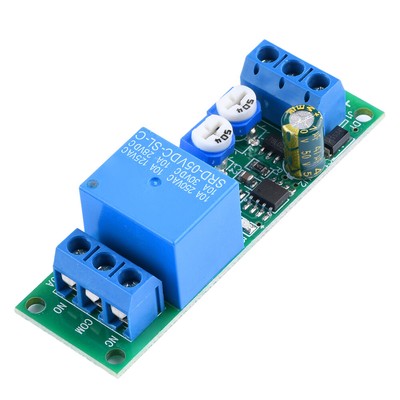DC5V 12V 24V Dual Delay On/Off Trigger Control Switch Adjustable Relay Module