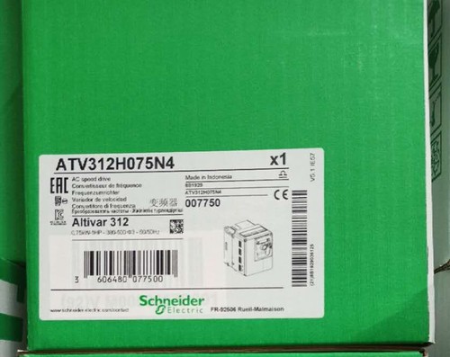 SCHNEIDER Telemecanique ATV312H075N4 Motor Inverter AC DRIVE 1 HP 480VAC 3 PHASE - Picture 2 of 2