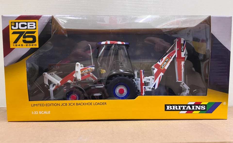 Retroexcavadora 1:32 36CM JCB 3CX máquina de construcción equipo modelo fundido a presión Foto 2 de 4