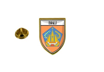 Pins Pin Badge Pin's Souvenir City Flag Country Coat Of Arms Bali Indonesia