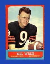 1963 Topps Set-Break # 61 Bill Wade EX-EXMINT *GMCARDS*