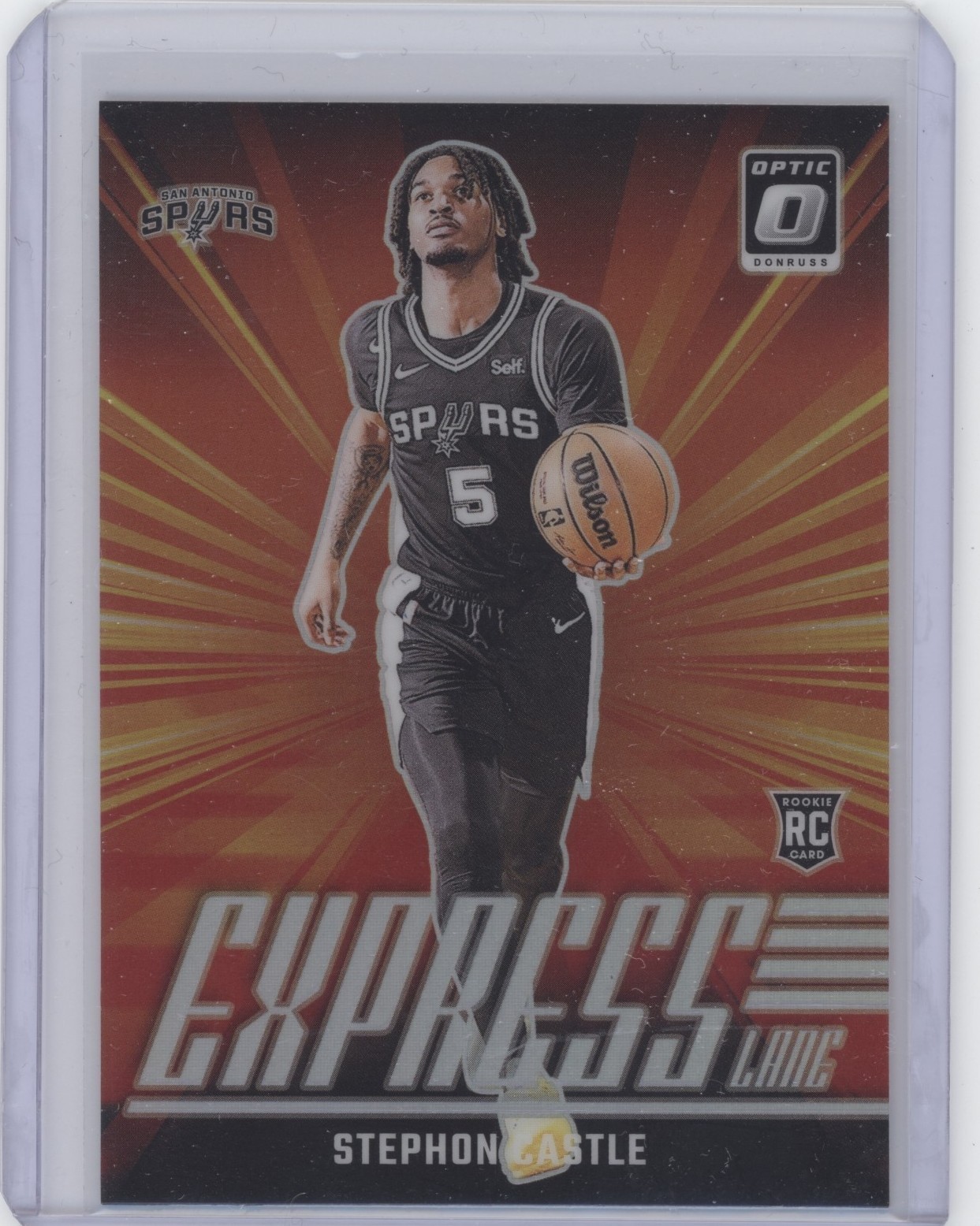 Donruss Optic 2024-2025 #1 Stephon Castle Express Lane Holo
