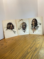 Harley Brown - Rocky Mountain Investment &amp; Antique Co. 1973 - 3 Vintage Prints