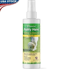 Potty Training Aid Spray Puppies Dogs Indoor Outdoor Use 8oz Urine Attractant