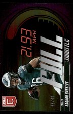 Saquon Barkley - 2025 Donruss Elite Full Throttle Purple #4 #/49