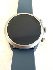 Fossil Sport Smartwatch DW9F2 Smokey Blue Silicone Band FTW4021 NEW- READ