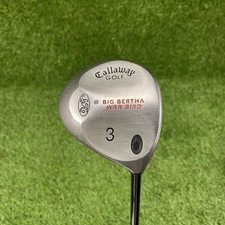Callaway Big Bertha War Bird 3 Wood ⛳️ RCH 96 Series Graphite Shaft Firm Flex RH