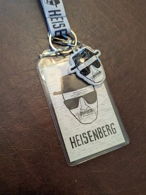 Breaking Bad Heisenberg Character Themed Lanyard Keychain