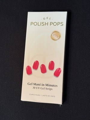 Polish Pops Gel Mani in Minutes UV Gel Strips- Pinky Promise