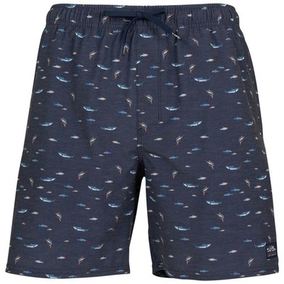 Salt Life Live Salty SLX-QD Shark Bait Volley Adult Size Large Navy Salty NWT