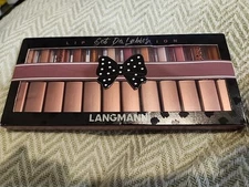 LANGMANNI 12 Pcs Lip gloss Collection Makeup Set Shiny Liquid Lipstick 