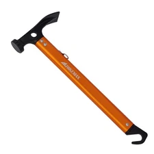 Lightweight Outdoor Camping Hammer Aluminum Tent Hammer with Tent Stake Remov...