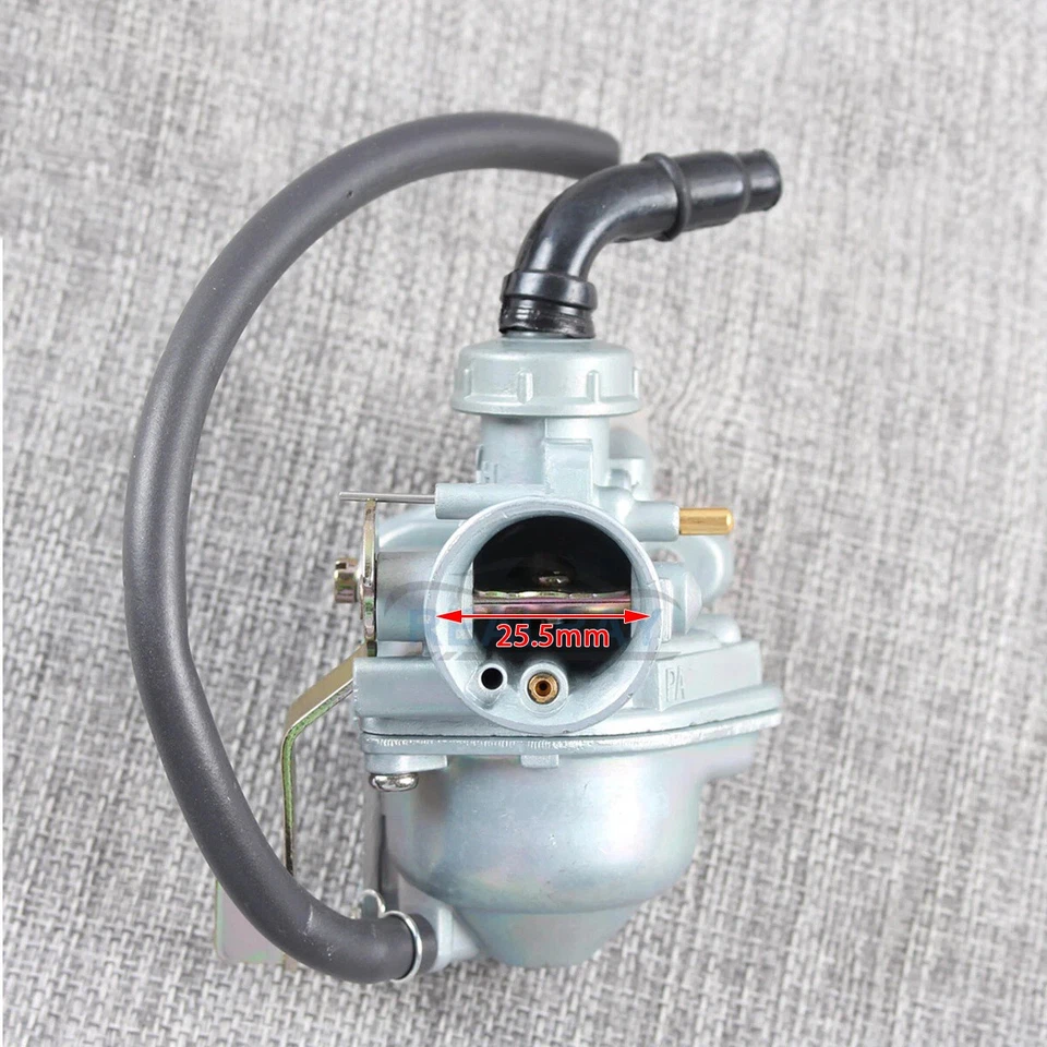 Carburador carburador con línea de combustible para Honda Express 50 NC50 1977 1978 1979 1980 1981 Foto 3 de 4