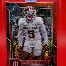 2025 Bowman Chrome U #104 D’Angelo Ponds 1st Orange Shimmer Refractor #8/25 🔥🔥