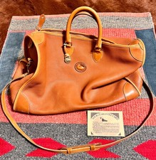 DOONEY & BOURKE All Weather Leather Large Duffel Shoulder Bag Gladstone Great!