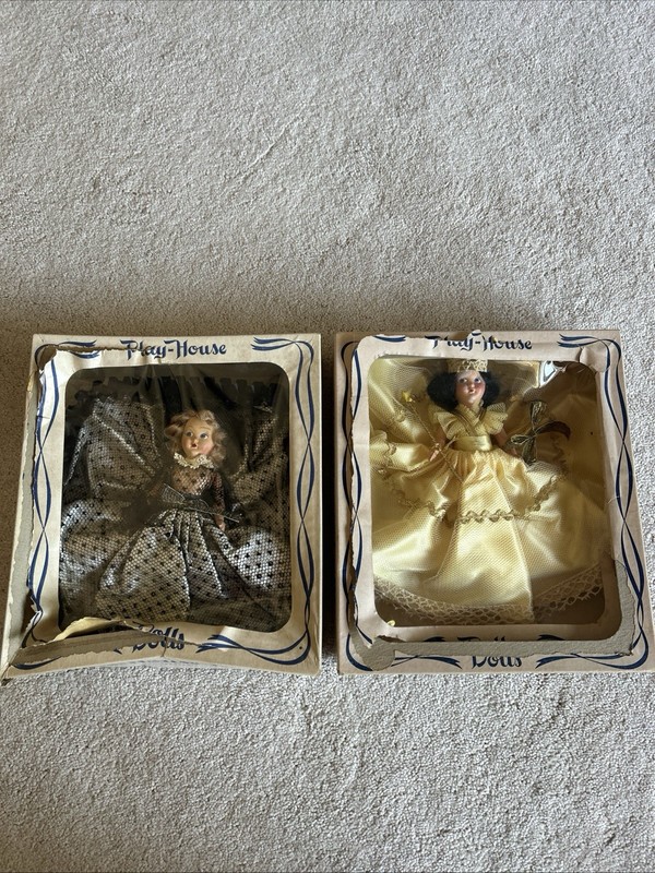 1950s Play-House  Doll with Original Box Set Of 2