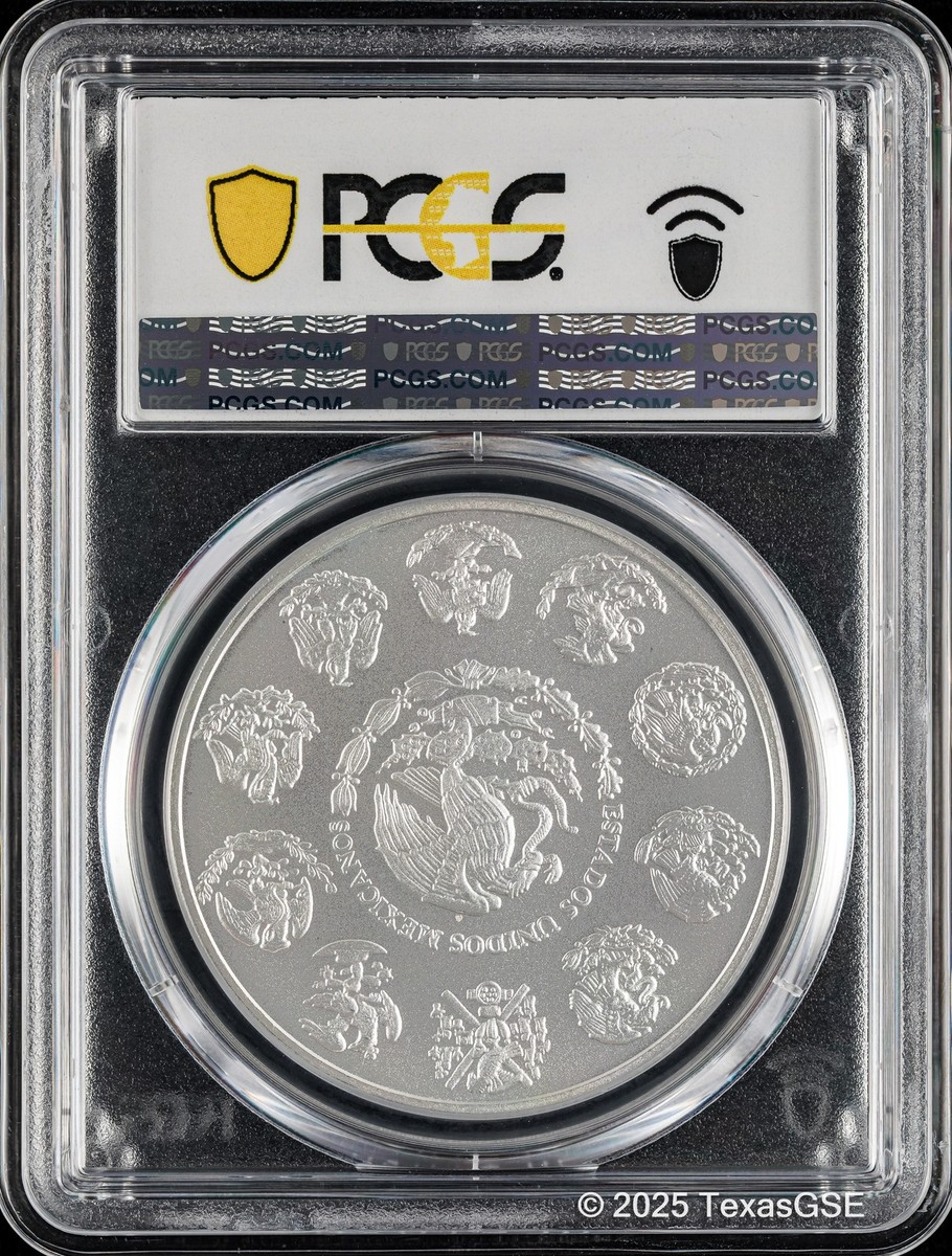 2024 Mexico Onza Silver Libertad .999 Silver 1oz Coin PCGS MS70
