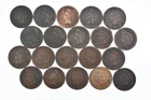 Lot 20 1800's 1890-1899 Indian Head Penny Cents US Coin Collection 2/5 Roll *840