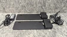 2 x HP 2013 UltraSlim Docking Station D9Y32UT with AC Adapters