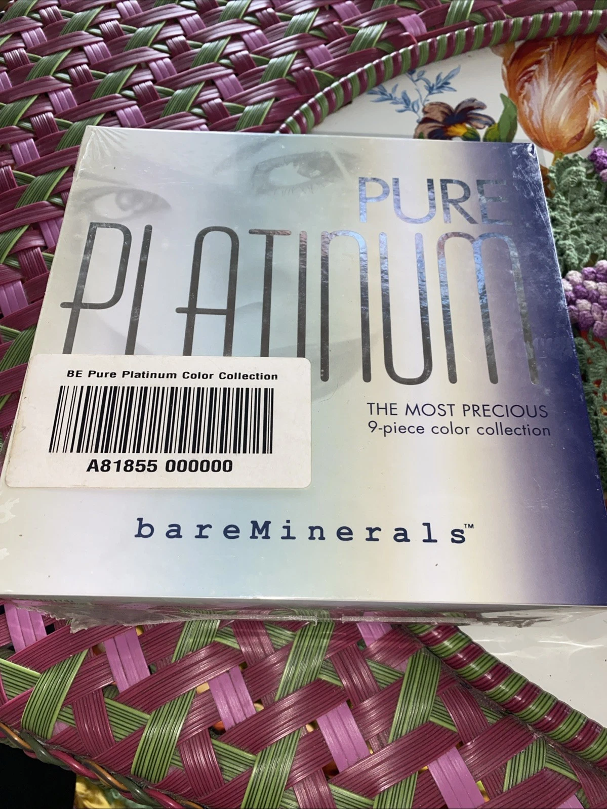 NEW Bare Escentuals BareMinerals PURE PLATINUM 9-Piece Collection Kit