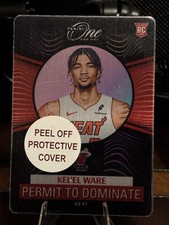 2024-25 Panini One and One #2 Kelel Ware Permit to Dominate SP Case Hit