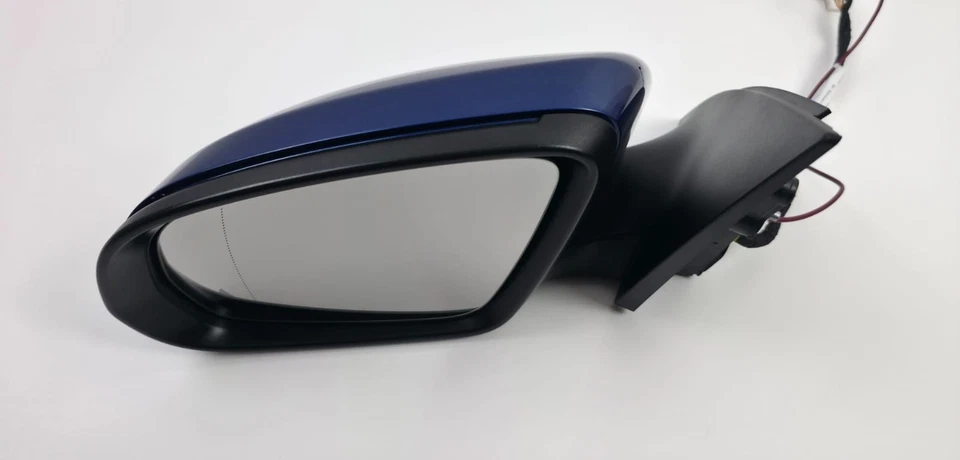 MERCEDES BENZ GLA MK2 H247 LCI 2024 LEFT PASSENGER WING MIRROR BLUE 16 PIN OEM - Image 2 of 4