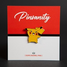 Waving Pikachu Pin - Fast Shipping from USA - Brooch - Pokemon