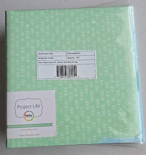 Becky Higgins Project Life Lot de 12 pochettes photo Motif C 34,6 x 34,6 x 0,6 cm