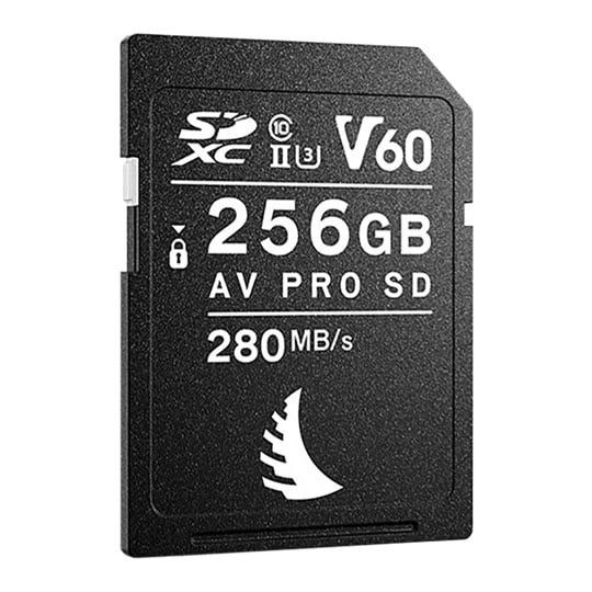 256GB Angelbird AV PRO SD UHS-II V60 Memory Card, 280MB/s Read, 160MB/s Write
