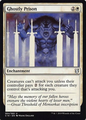 Ghostly Prison C19 64 Normal English NM - MTG