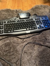 Logitech G19 Gaming LED Programmable Display Keyboard Y-U0005 And Gaming K81