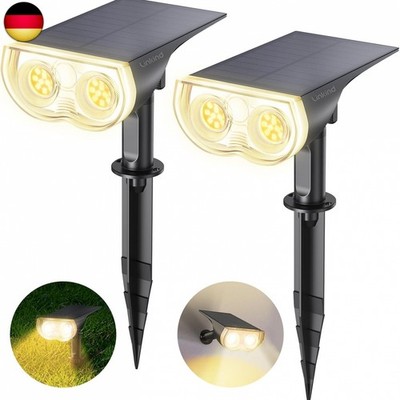 Linkind LED Solarlampen StarRay, Dusk to Dawn Licht Sensorik Solarleuchte, IP65