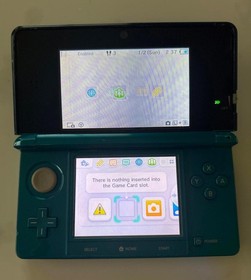 Nintendo 3DS Teal and Black