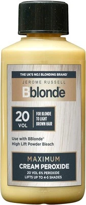 Jerome Russell Bblonde Maximum Lift Cream Peroxide 20 Vol - Permanent Blonde...