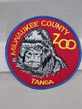 Milwaukee County Zoo Tanga Gorilla 4" Embroidered Patch