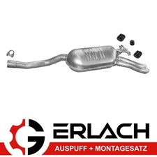 Endschalldämpfer für Mercedes 124 W124 E-Klasse 250 300 TD 1558