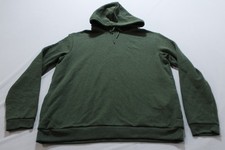 Goodfellow Co Mens Textured Fleece Hooded Sweatshirt JL3 Olive Green Large NWT