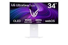 Image of Lg Electronics Lg Ultragear Oled 34Gx90Sa-W Smart Gaming Monitor. Display Diagon