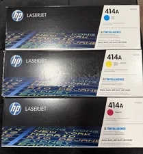 Brand New HP LaserJet Toner Cartridge Cyan/Yellow/Magenta