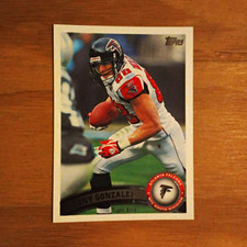 Topps 2011 Topps Tony Gonzalez #417 Base Set Atlanta Falcons Football Card