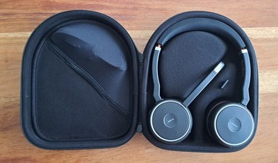Jabra Evolve 75 SE Stereo On-Ear Kopfhörer - Schwarz (7599-842-109) mit Link380a