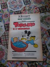 Disney Allegato Il Messaggero Settembre 1990  Topolino E L' Orfanello